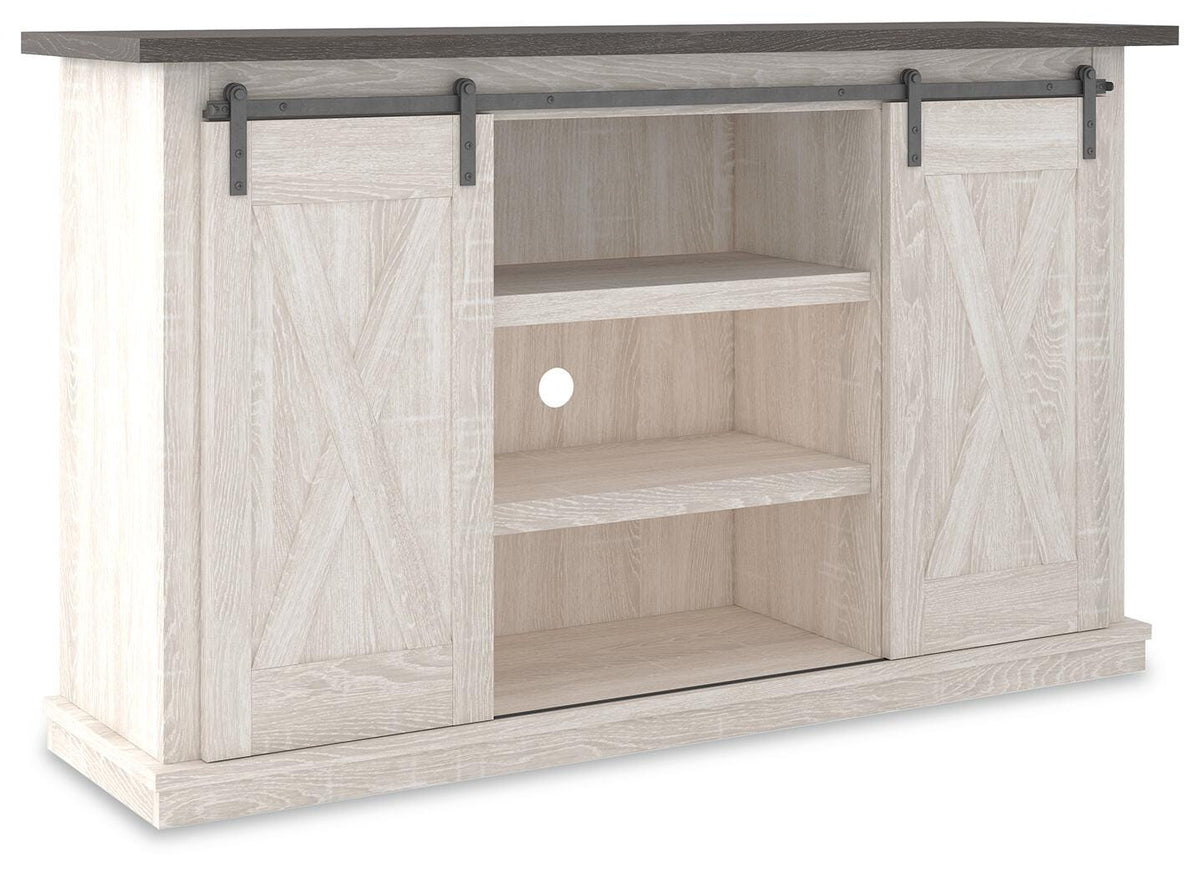 Dorrinson 54" TV Stand - W287-48 - product view or room setting; only tv stand included (supplier image 1)