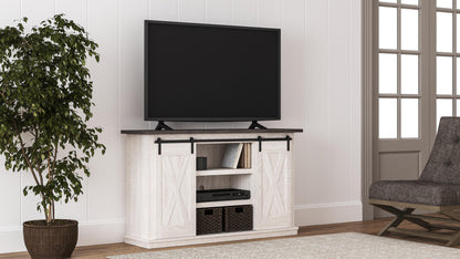 Dorrinson 54" TV Stand - W287-48 - product view or room setting; only tv stand included (supplier image 9)