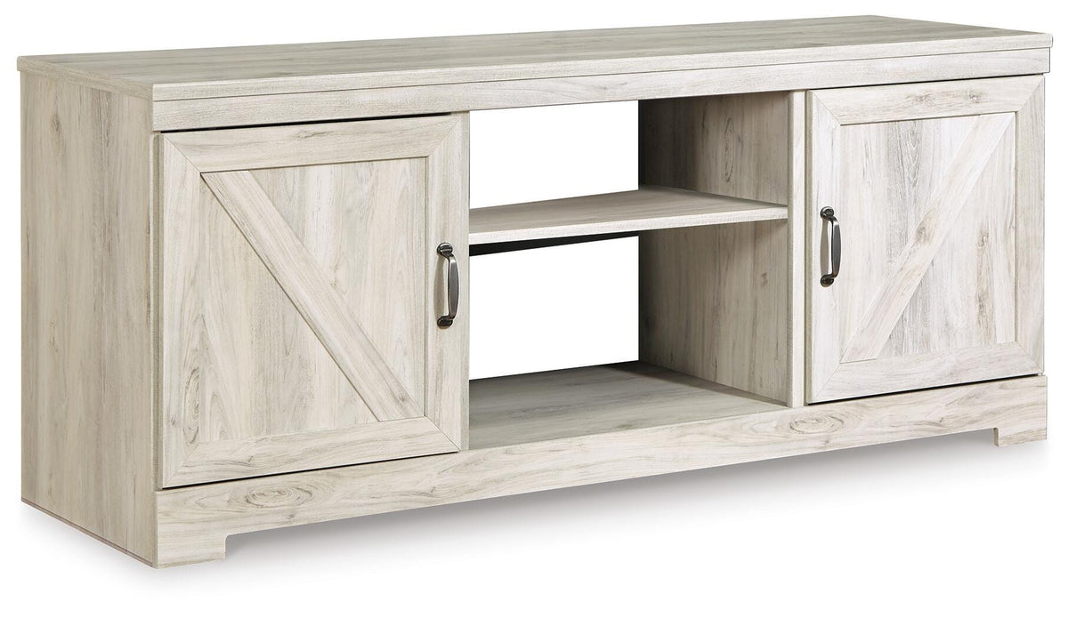 Bellaby 63" TV Stand - W331-68 - product view or room setting; only tv stand included (supplier image 1)
