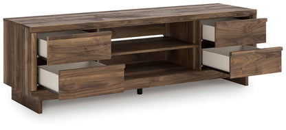 Zadilyn 72" TV Stand - W3367-68 - product view or room setting; only tv stand included (supplier image 4)