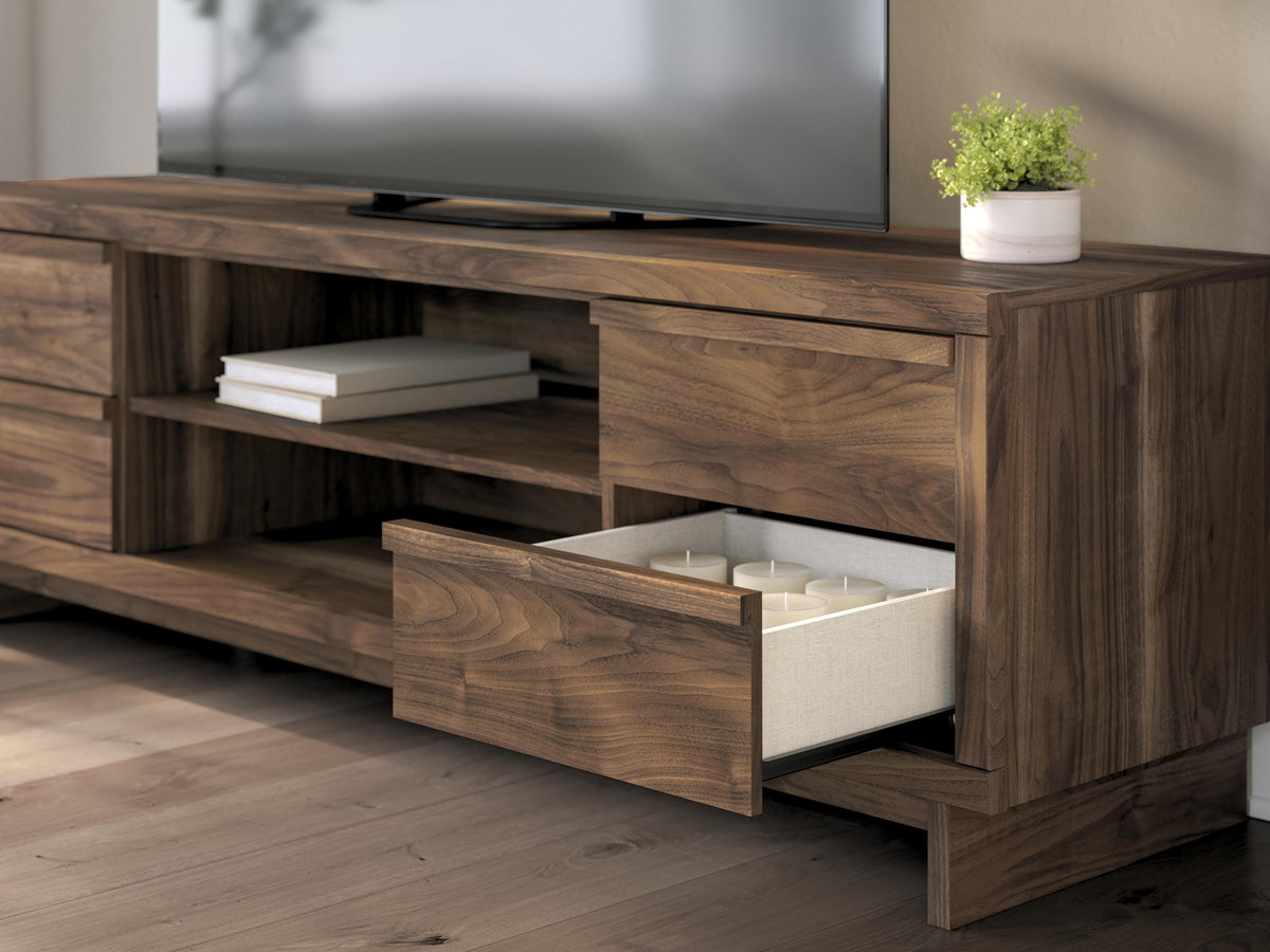 Zadilyn 72" TV Stand with Electric Fireplace - W3367W1 - finish or detail (supplier image 31)