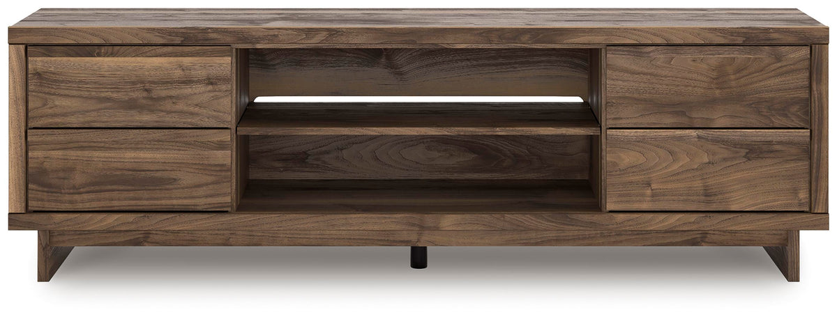Zadilyn 72" TV Stand with Electric Fireplace - W3367W1 - product view or room setting; complete kit and included component views (supplier image 28)