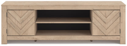 Cayboni 71" TV Stand - W3787-68 - product view or room setting; only tv stand included (supplier image 17)
