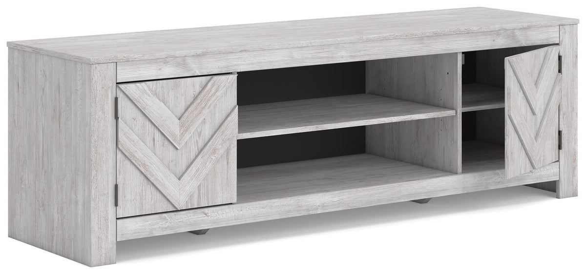Cayboni 71" TV Stand - W3788-68 - product view or room setting; only tv stand included (supplier image 29)