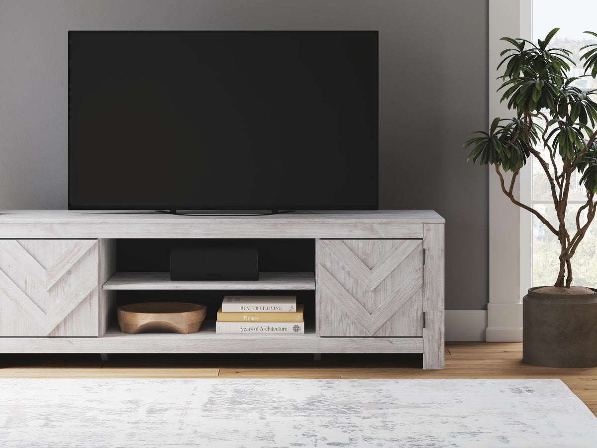 Cayboni 71" TV Stand - W3788-68 - product view or room setting; only tv stand included (supplier image 37)