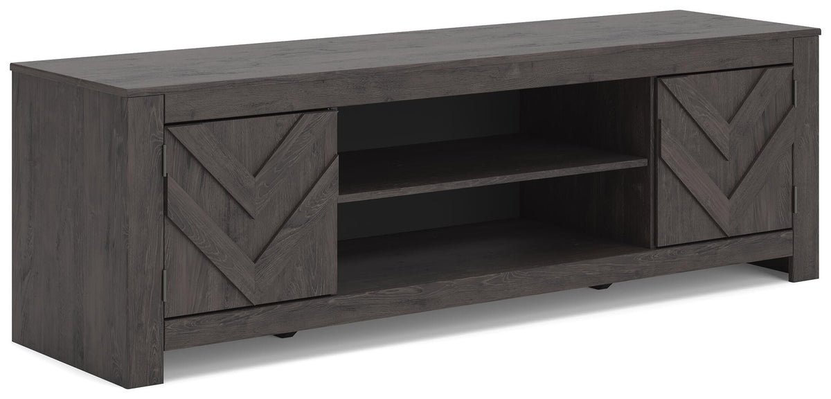 Cayboni 71" TV Stand - W3789-68 - product view or room setting; only tv stand included (supplier image 1)