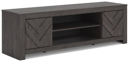 Cayboni 71" TV Stand - W3789-68 - product view or room setting; only tv stand included (supplier image 1)
