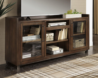 Starmore 70" TV Stand - W633-68 - product view or room setting; only tv stand included (supplier image 2)