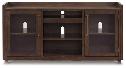 Starmore 70" TV Stand - W633-68 - product view or room setting; only tv stand included (supplier image 5)