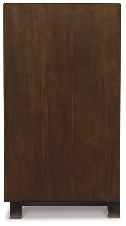 Starmore 70" TV Stand - W633-68 - product view or room setting; only tv stand included (supplier image 6)