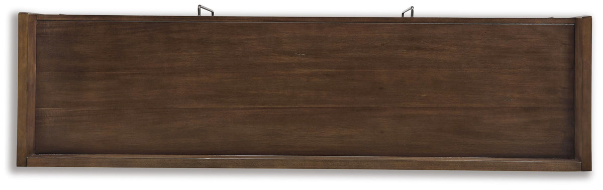 Starmore 70" TV Stand - W633-68 - product view or room setting; only tv stand included (supplier image 7)