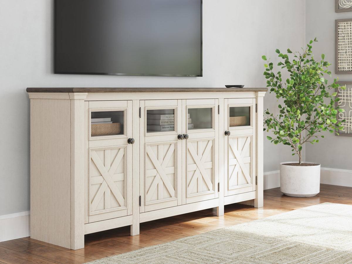 Bolanburg 74" TV Stand - W647-60 - additional original supplier product view; only listed item or components included