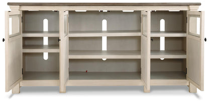 Bolanburg 74" TV Stand - W647-60 - product view or room setting; only tv stand included (supplier image 6)