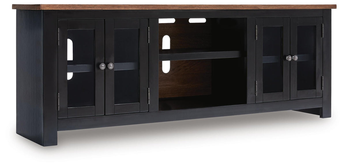 Wildenauer 76" TV Stand - W664-68 - product view or room setting; only tv stand included (supplier image 2)