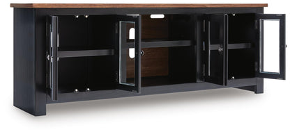 Wildenauer 76" TV Stand - W664-68 - product view or room setting; only tv stand included (supplier image 3)