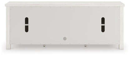 Robbinsdale 72" TV Stand - W742-68 - product view or room setting; only tv stand included (supplier image 6)