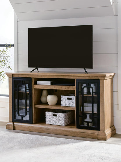 Wittenmyer 72" TV Stand - W794-68 - product view or room setting; only tv stand included (supplier image 6)