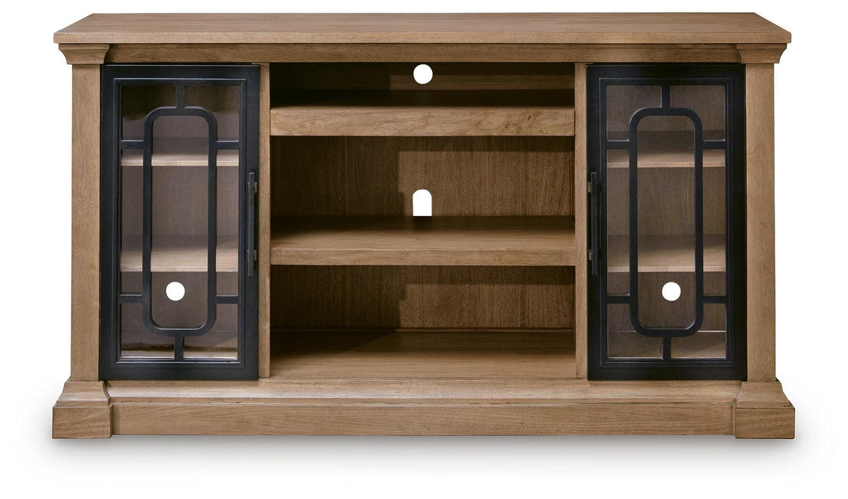 Wittenmyer 72" TV Stand - W794-68 - product view or room setting; only tv stand included (supplier image 4)