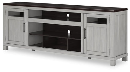 Darborn 88" TV Stand - W796-68 - product view or room setting; only tv stand included (supplier image 3)