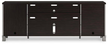 Darborn 88" TV Stand - W796-68 - product view or room setting; only tv stand included (supplier image 6)