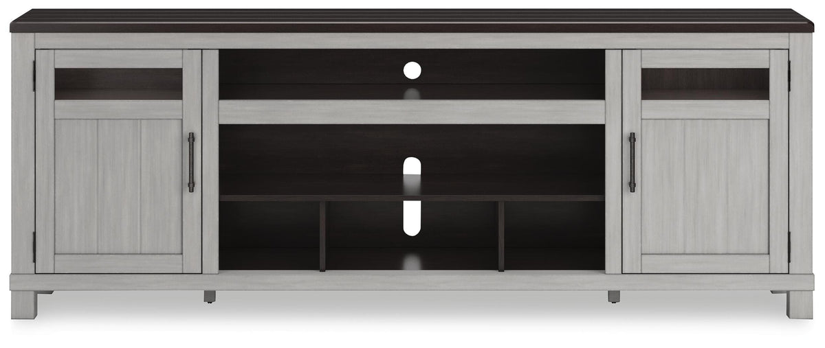 Darborn 88" TV Stand - W796-68 - product view or room setting; only tv stand included (supplier image 5)