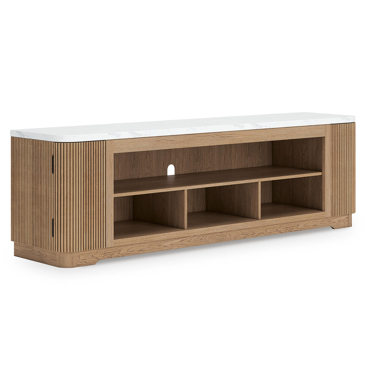Camdill 80" TV Stand - W808-68 - product view or room setting; only tv stand included (supplier image 2)