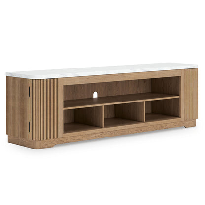Camdill 80" TV Stand - W808-68 - product view or room setting; only tv stand included (supplier image 2)