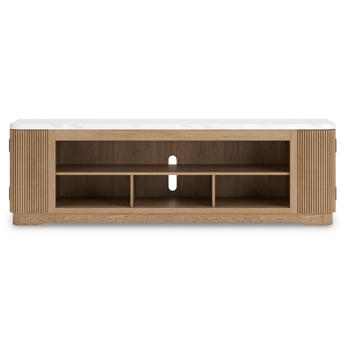 Camdill 80" TV Stand - W808-68 - product view or room setting; only tv stand included (supplier image 4)