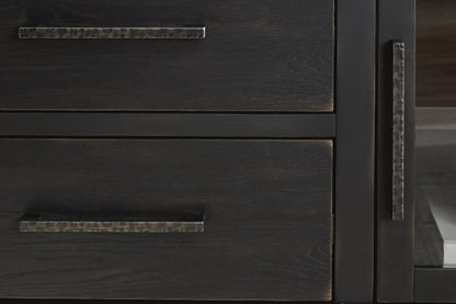 Galliden 80" TV Stand - W841-168 - finish or detail (supplier image 7)