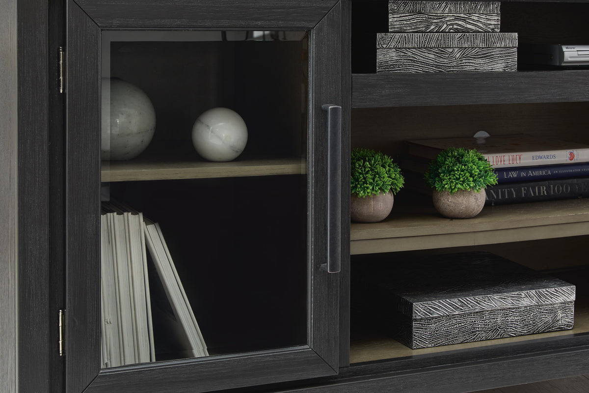 Foyland 83" TV Stand - W989-68 - finish or detail (supplier image 7)