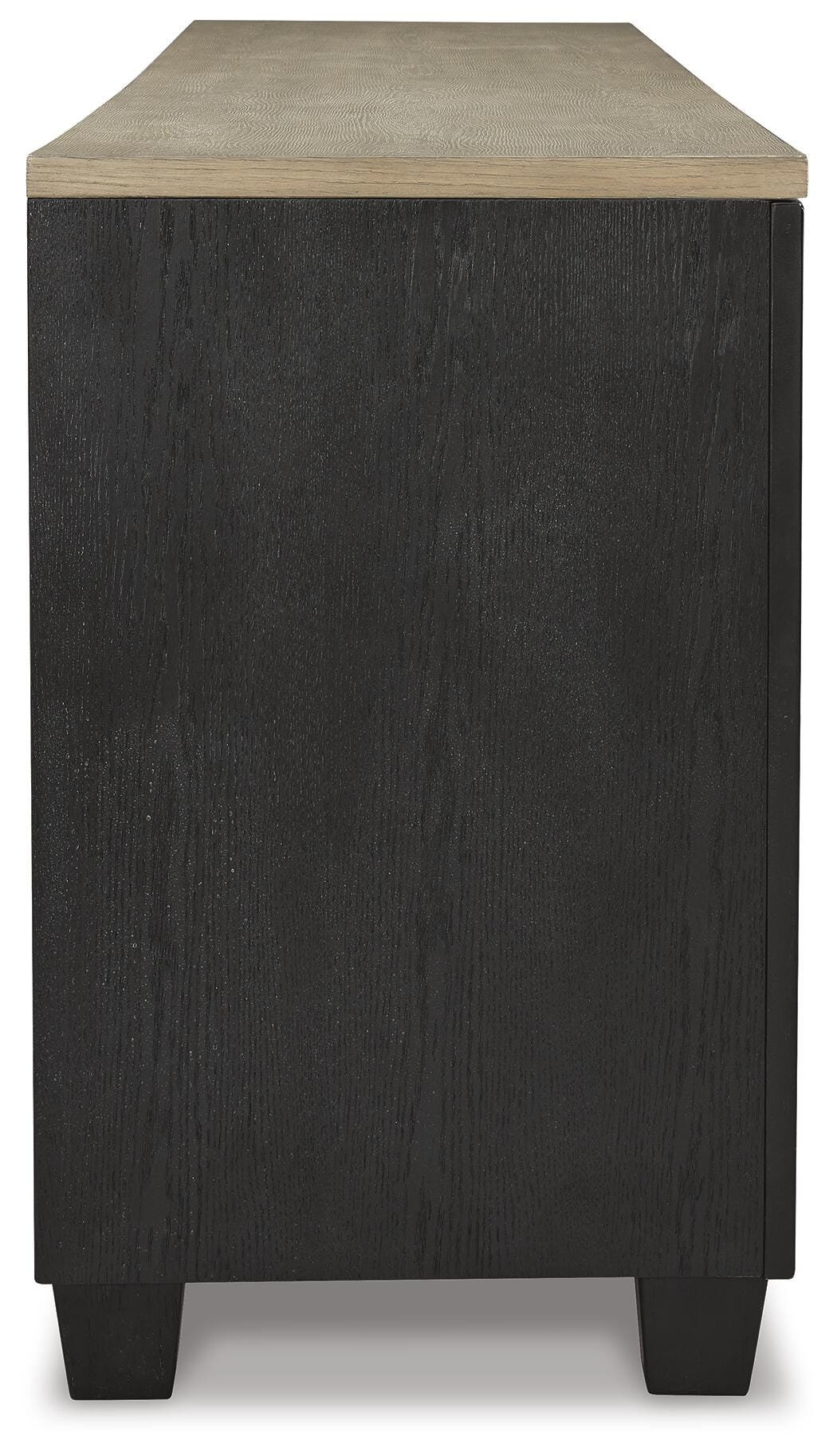 Foyland 83" TV Stand - W989-68 - product view or room setting; only tv stand included (supplier image 5)