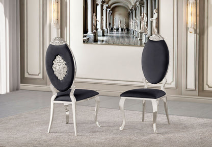 Tamara Dining Set — table or matching chair detail