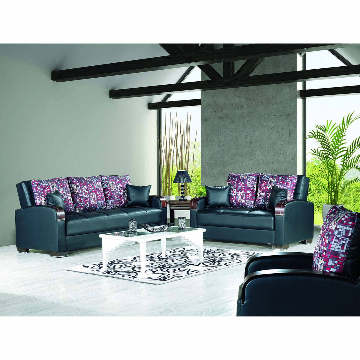Ottomanson Mobimax - Upholstered Convertible Armchair With Storage