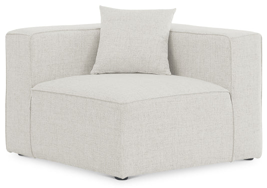 Cube - Linen Corner Chair