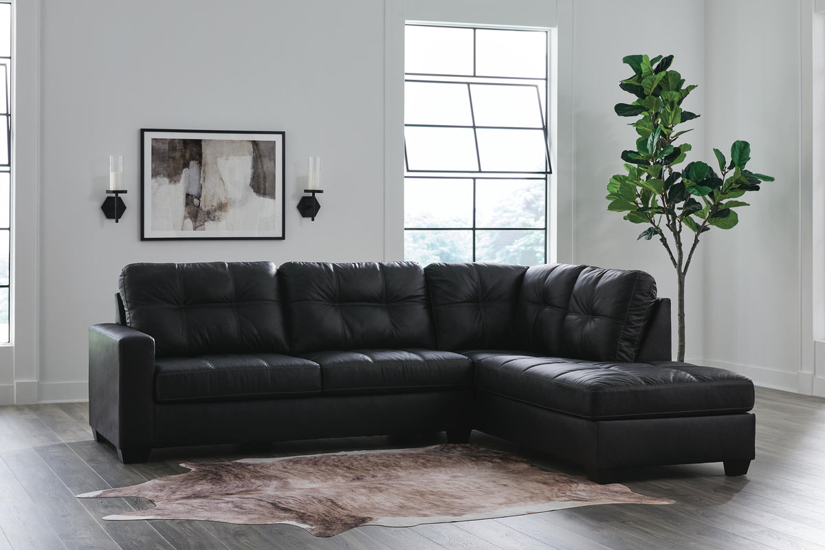 Barlin Mills Sectional - 17004S2 - product view or room setting; complete kit and included component views (supplier image 2)
