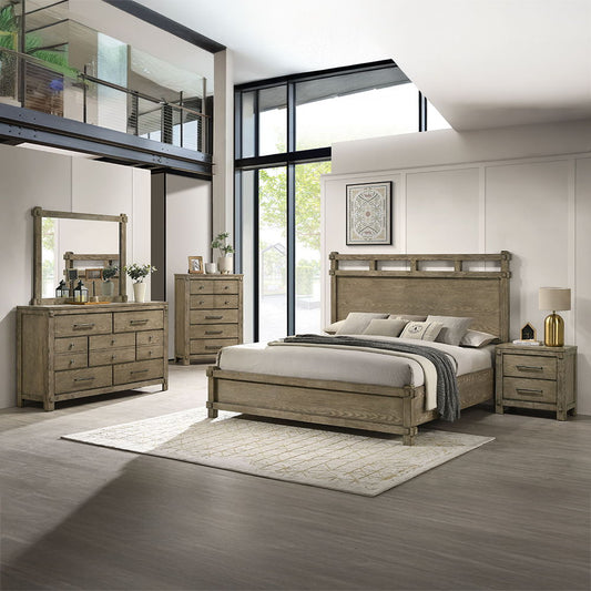 Colton - Bedroom Set - Antique White Oak