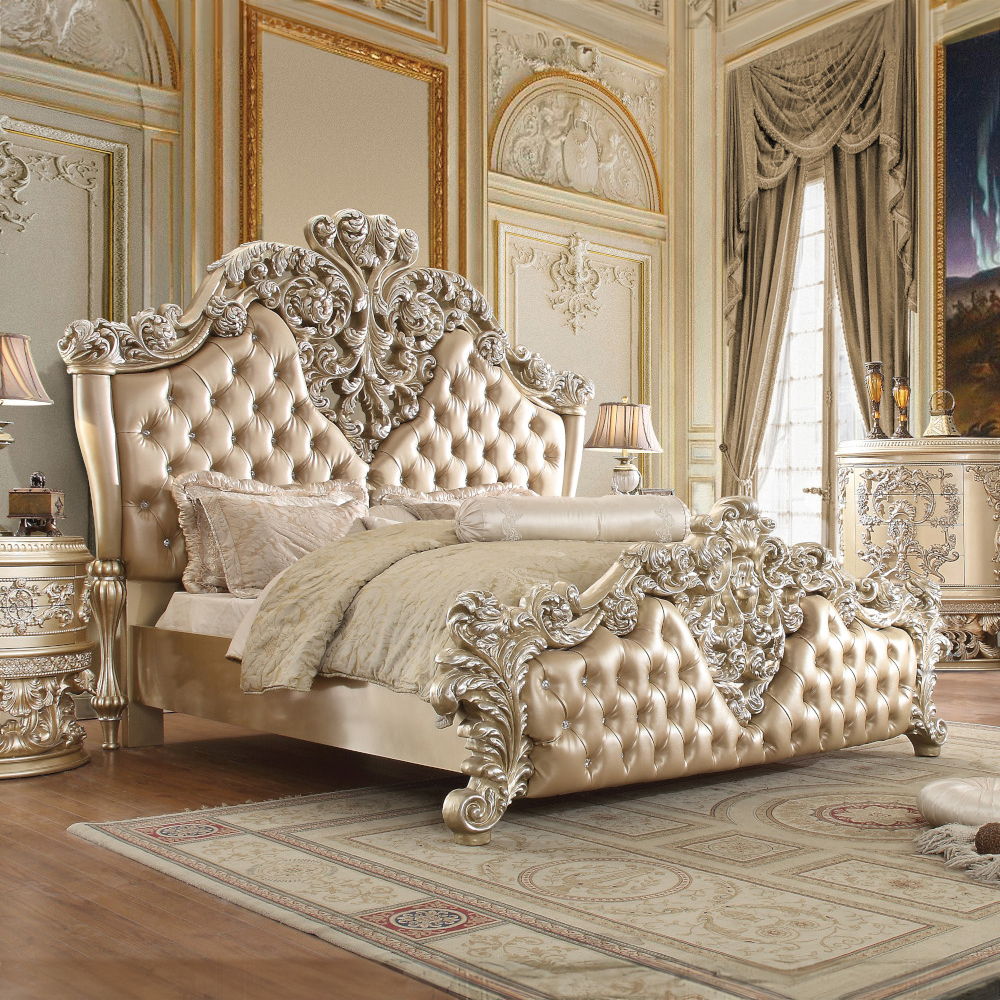 Vatican - Bedroom Set - Champagne Silver