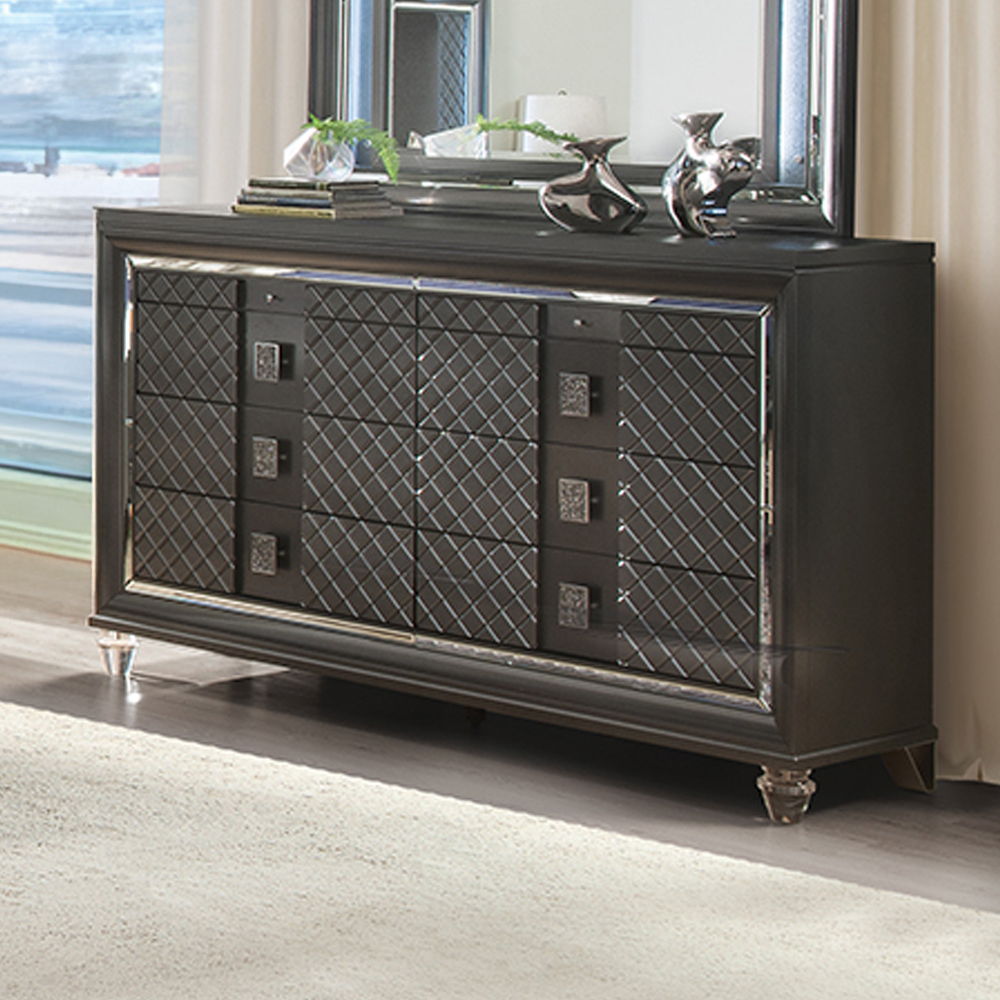 Sawyer - Bedroom Set - Metallic Gray