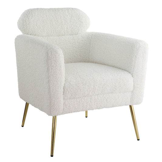 Connock - Accent Chair - White Teddy Sherpa