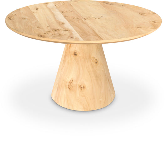 Linette - Dining Table - Burl Wood