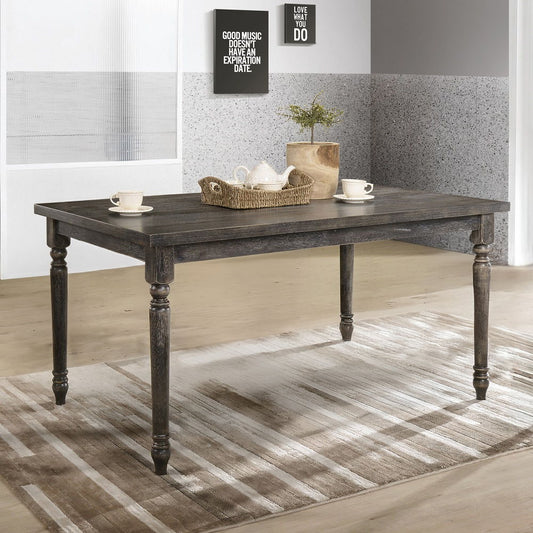 Claudia II - Dining Set - Weathered Gray