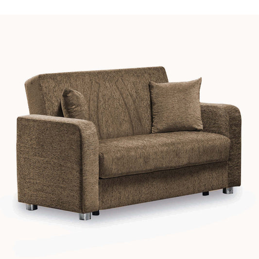 Ottomanson Elegance - Upholstered Convertible Loveseat With Storage