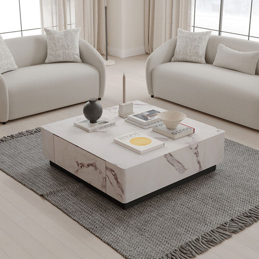 Fritzy - Coffee Table - Engineered Stone