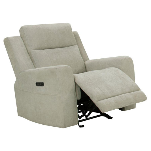 Kennett - Chenille Upholstered Power Recliner Chair