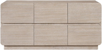 Adagio - Solid Wood And Oak Veneer Dresser - Natural