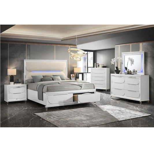 Tarian - Bedroom Set - Pearl White