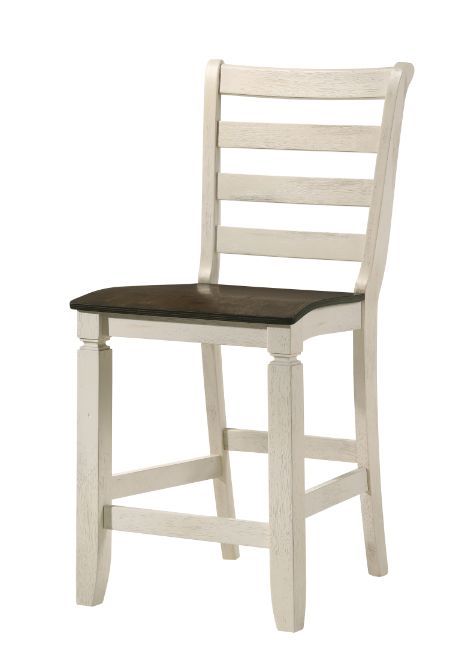 Tasnim - Counter Height Chair (Set of 2) - Oak & Antique White