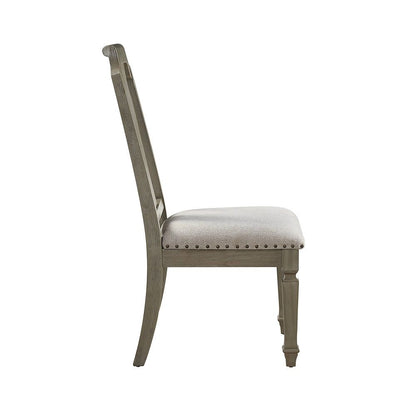 Zumala - Dining Set - Marble Top & Weathered Oak