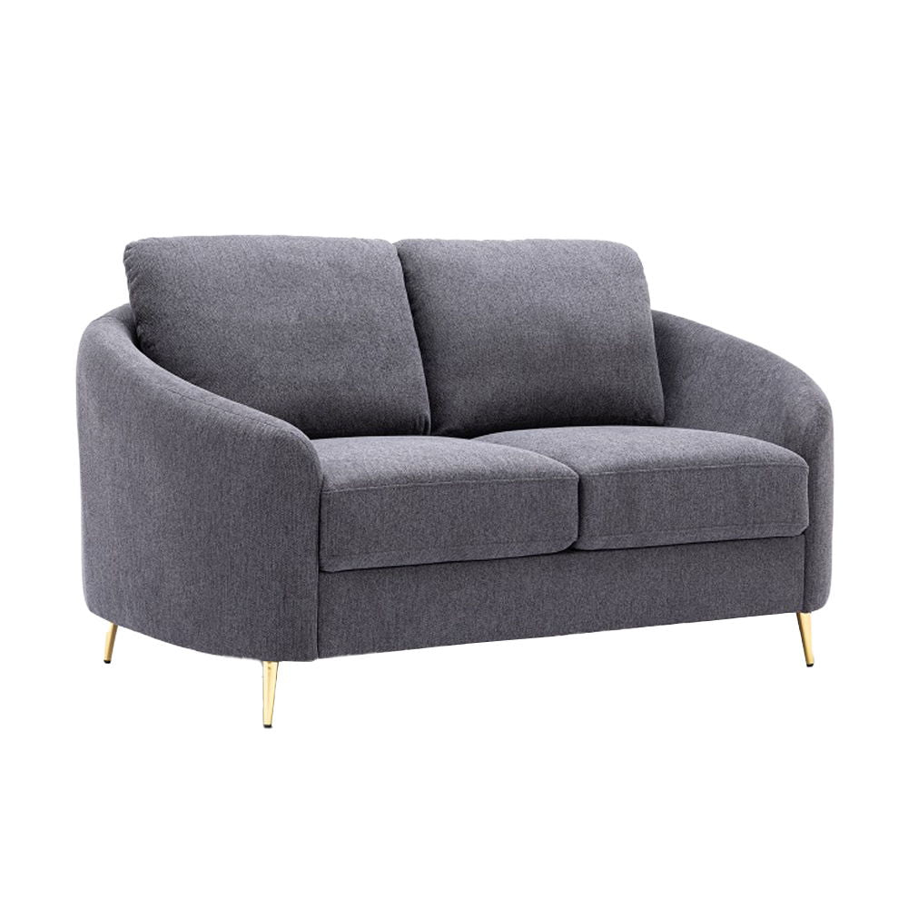 Yuina - Sofa & Loveseat Set - Gray Linen