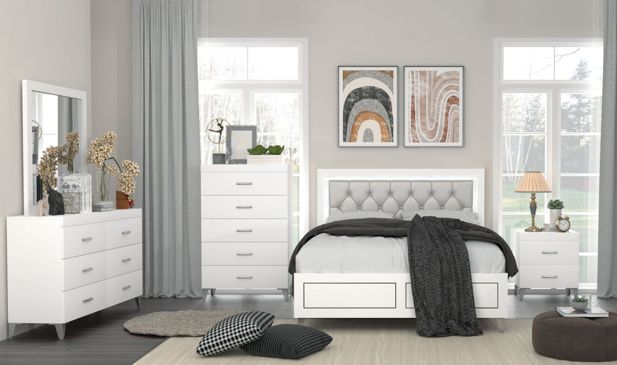 Casilda - Bedroom Set - White